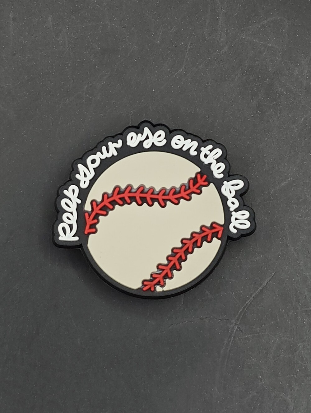(5/$15) Baseball Croc Charm